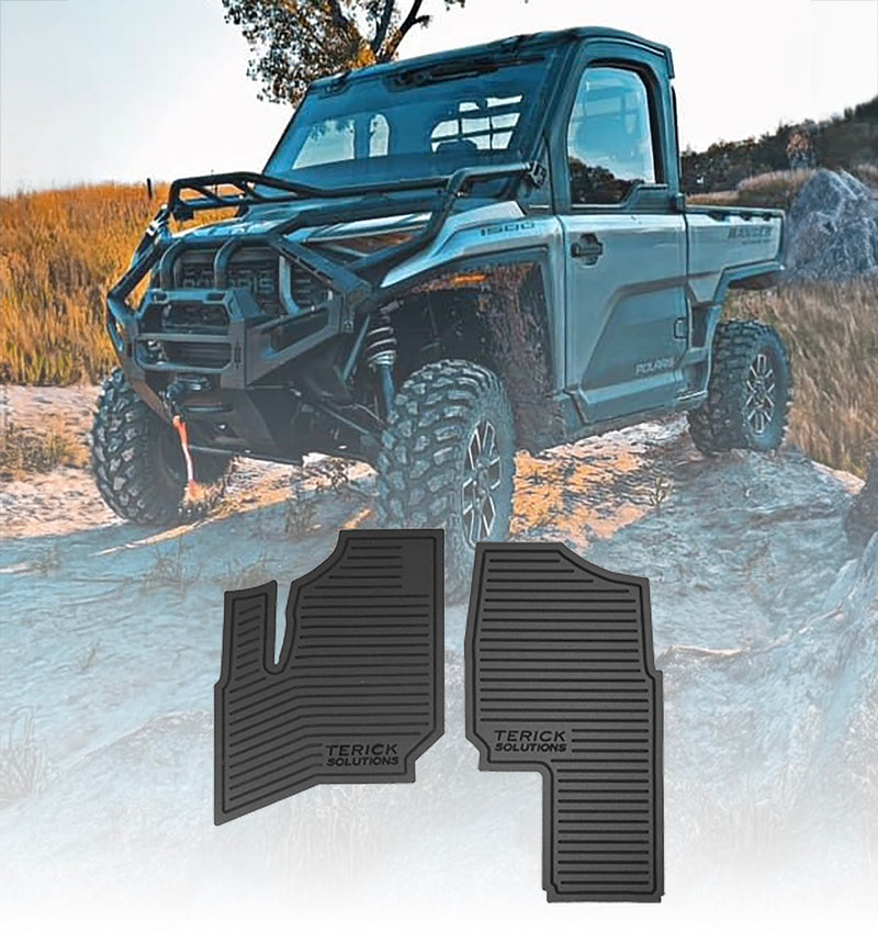 Load image into Gallery viewer, Polaris Ranger XD 1500 Rubber Floor Mats
