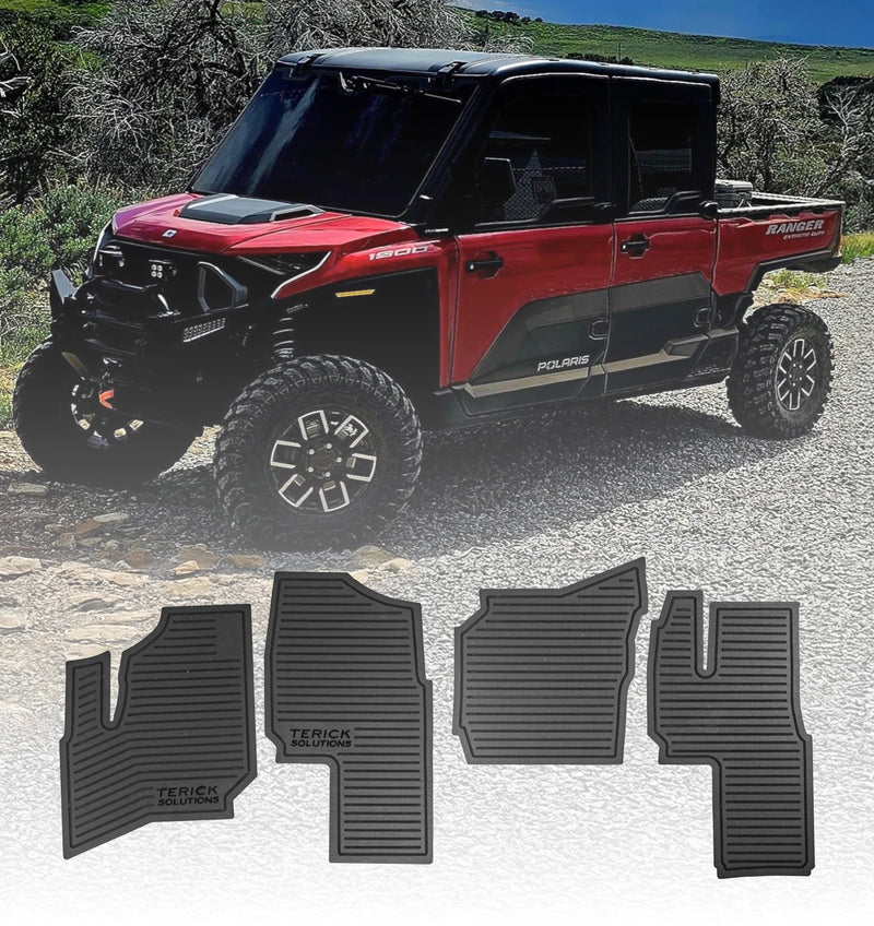 Load image into Gallery viewer, Polaris Ranger XD 1500 Rubber Floor Mats

