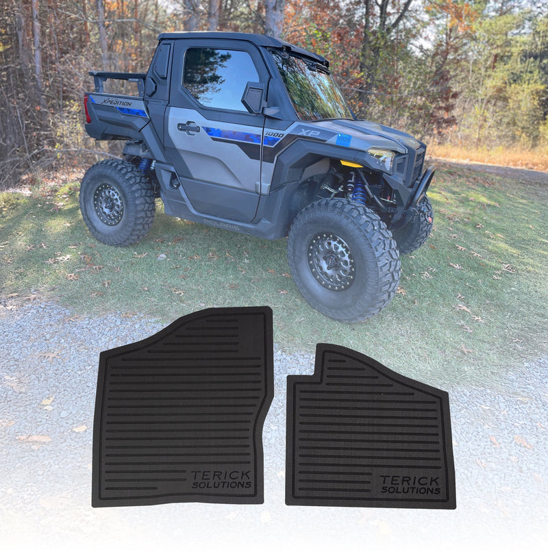Load image into Gallery viewer, Polaris Xpedition Rubber Floor Mats
