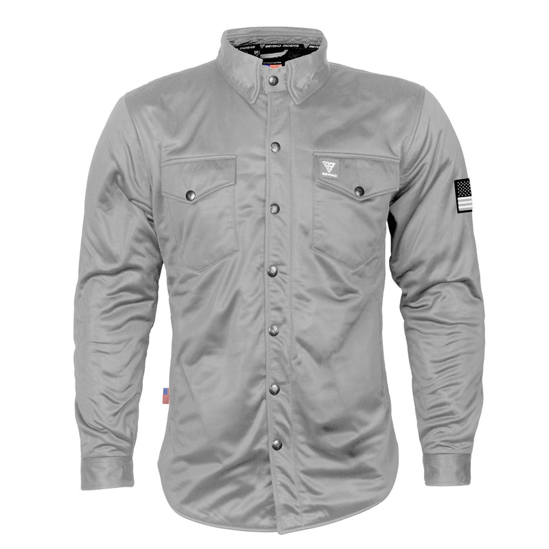Load image into Gallery viewer, Ultra Protective Shirt - Light Gray Solid
