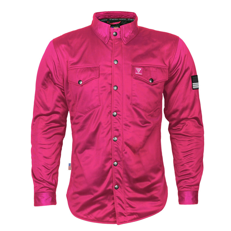 Load image into Gallery viewer, Ultra Protective Shirt - Pink Solid with Pads
