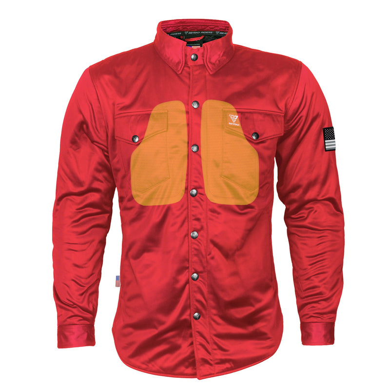 Load image into Gallery viewer, Ultra Protective Shirt - Red Solid
