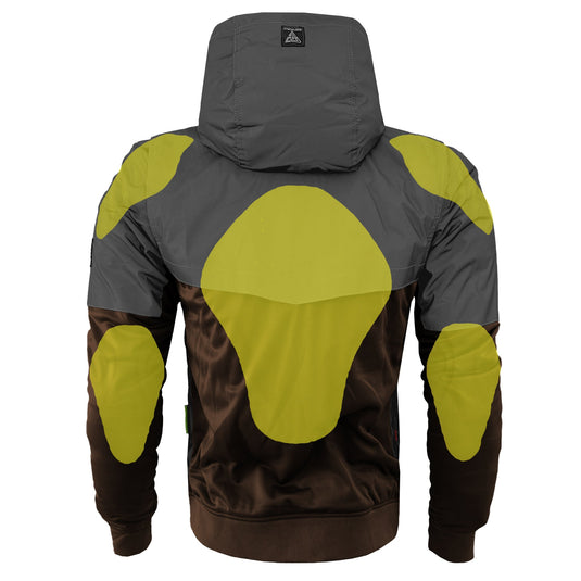 Ultra Reflective Hoodie Brown Nebula