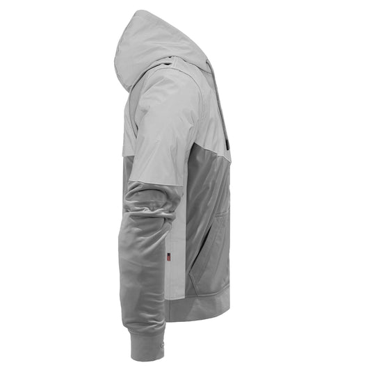 Ultra Reflective Hoodie "Twilight Titanium" - Light Gray and Silver