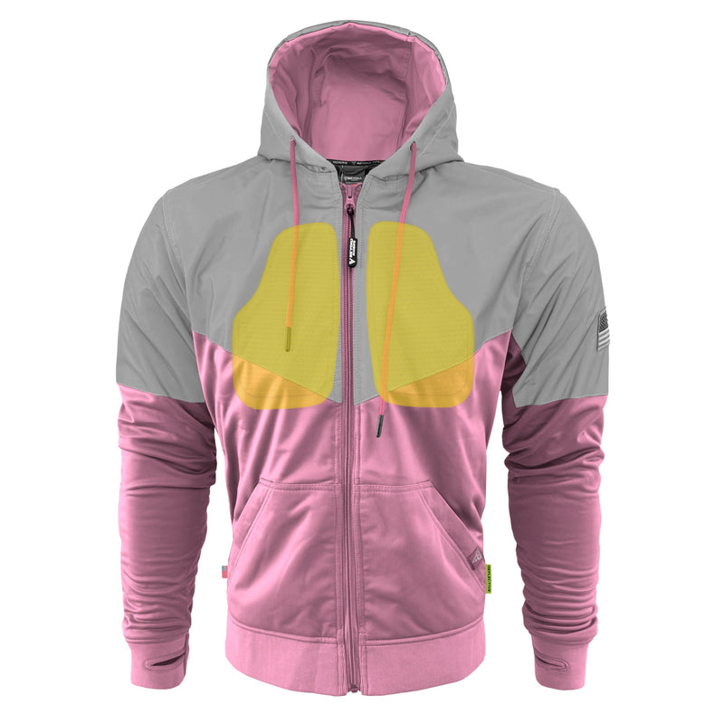 Load image into Gallery viewer, Ultra Reflective Hoodie Light Pink Eclipse

