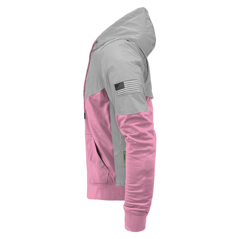Load image into Gallery viewer, Ultra Reflective Hoodie Light Pink Eclipse
