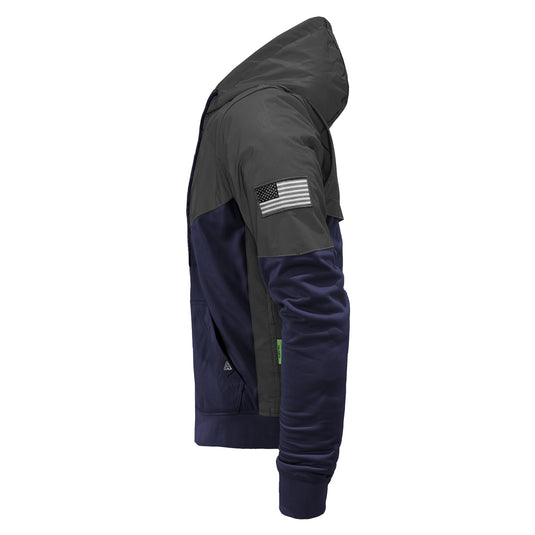 Ultra Reflective Hoodie Navy Blue Nebula