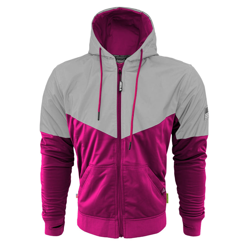 Load image into Gallery viewer, Ultra Reflective Hoodie Pink Eclipse
