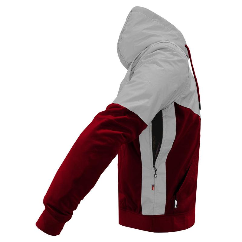 Load image into Gallery viewer, Ultra Reflective Hoodie Red Maroon Eclipse
