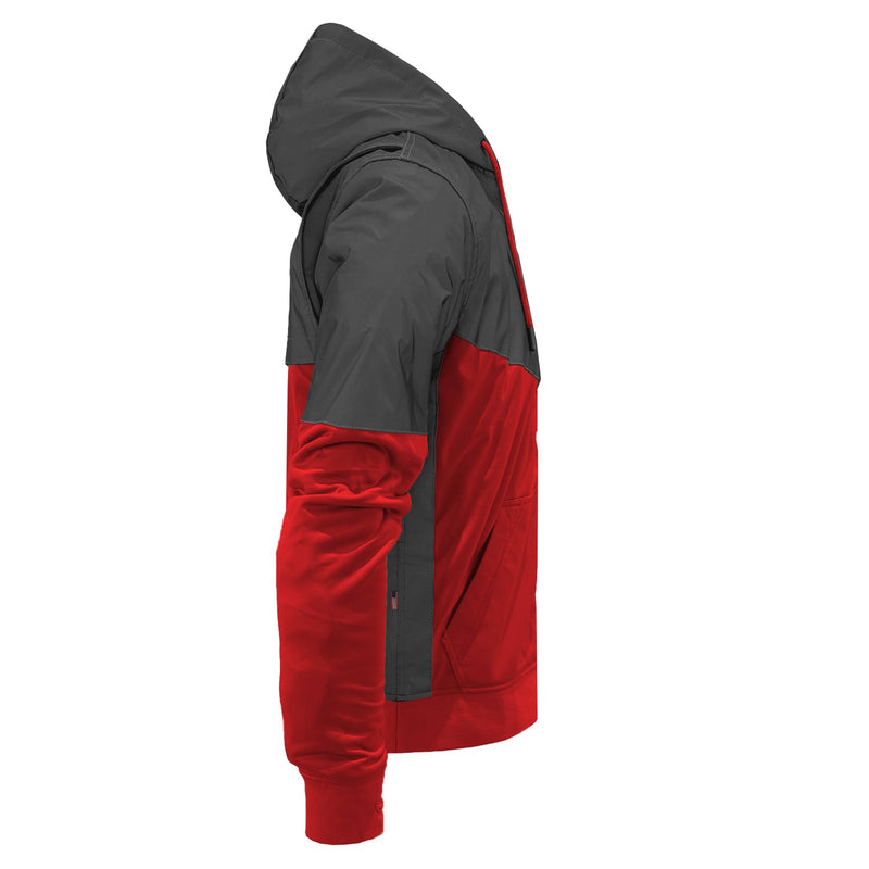 Load image into Gallery viewer, Ultra Reflective Hoodie Red Nebula with Pads
