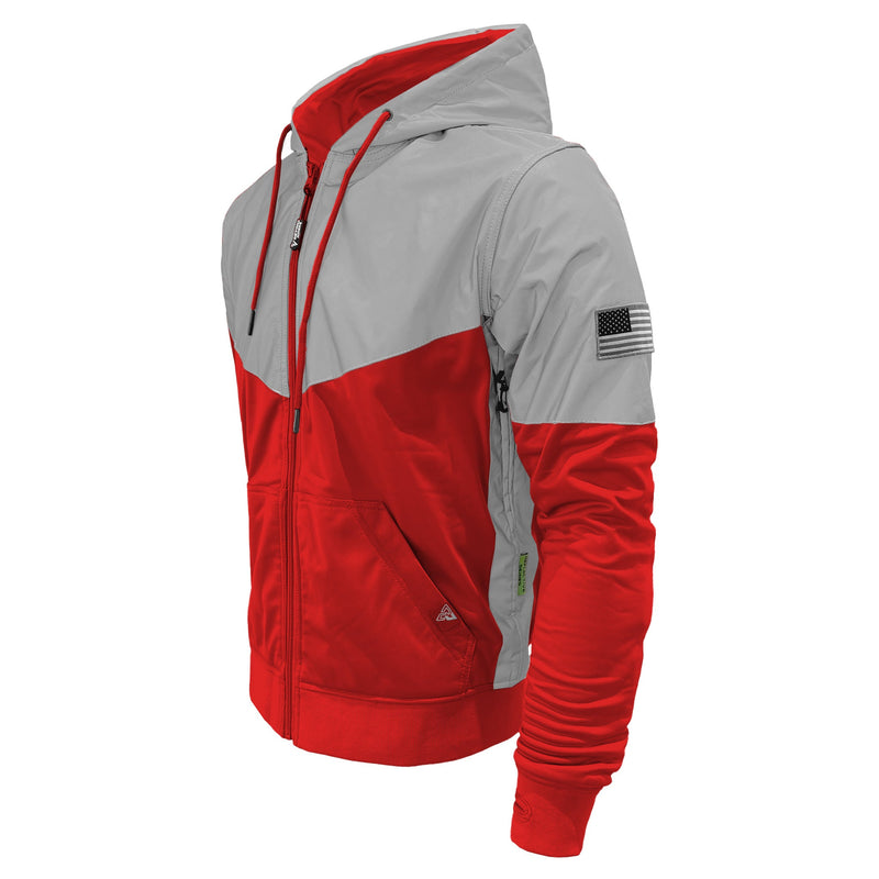 Load image into Gallery viewer, Ultra Reflective Hoodie Red Eclipse
