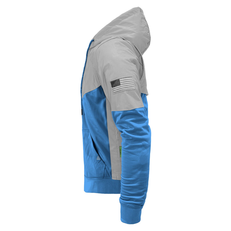 Load image into Gallery viewer, Ultra Reflective Hoodie Sky Blue Eclipse
