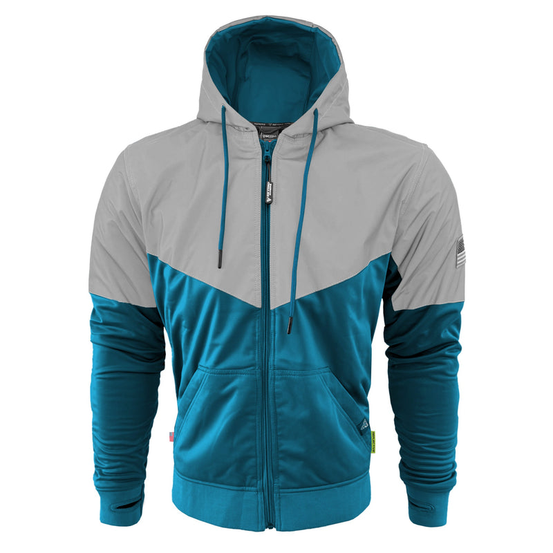 Load image into Gallery viewer, Ultra Reflective Hoodie Teal Eclipse
