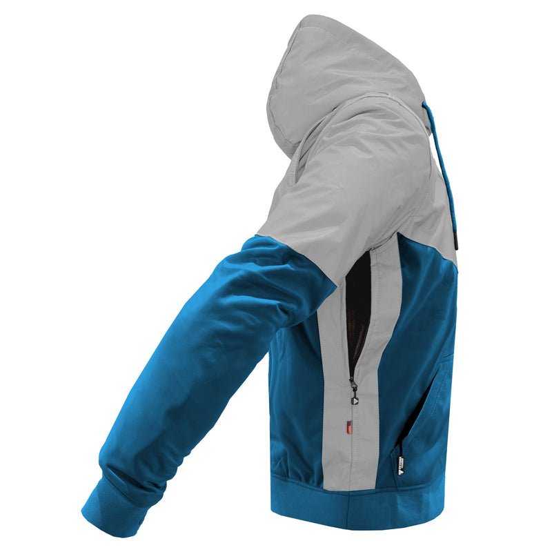 Load image into Gallery viewer, Ultra Reflective Hoodie Teal Eclipse
