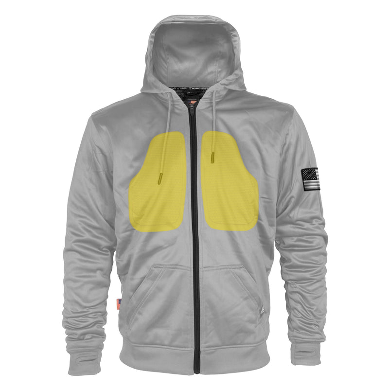 Load image into Gallery viewer, Light Gray Solid Ultra Protective Hoodie
