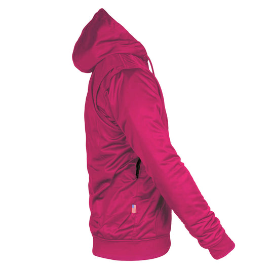 ‌Pink Solid Ultra Protective Hoodie