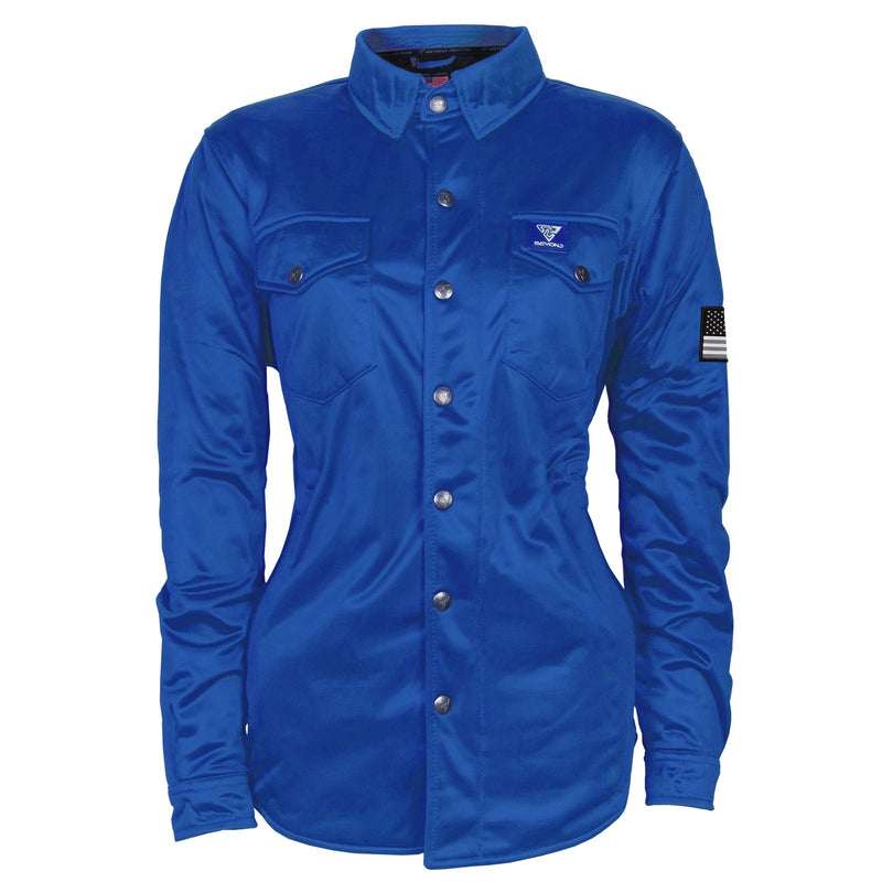 Load image into Gallery viewer, Ultra Protective Shirt for Women - Blue Solid
