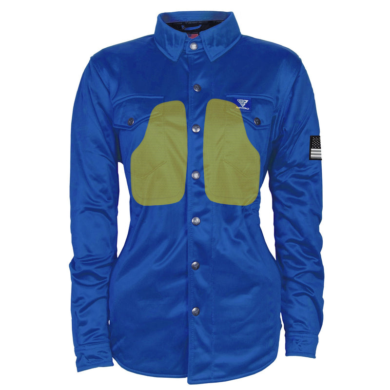 Load image into Gallery viewer, Ultra Protective Shirt for Women - Blue Solid
