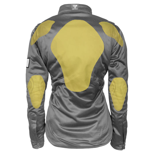 ‌Ultra Protective Shirt for Women - Dark Gray Solid