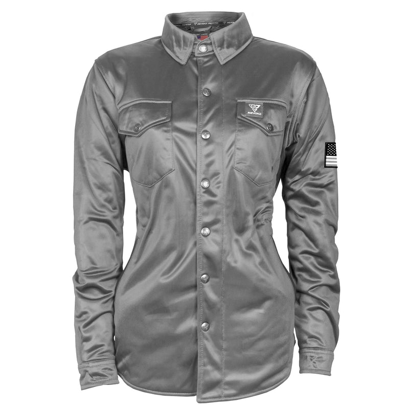 Load image into Gallery viewer, ‌Ultra Protective Shirt for Women - Dark Gray Solid
