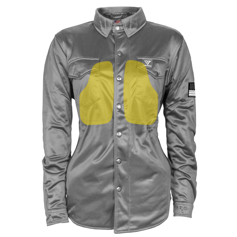 Load image into Gallery viewer, ‌Ultra Protective Shirt for Women - Dark Gray Solid

