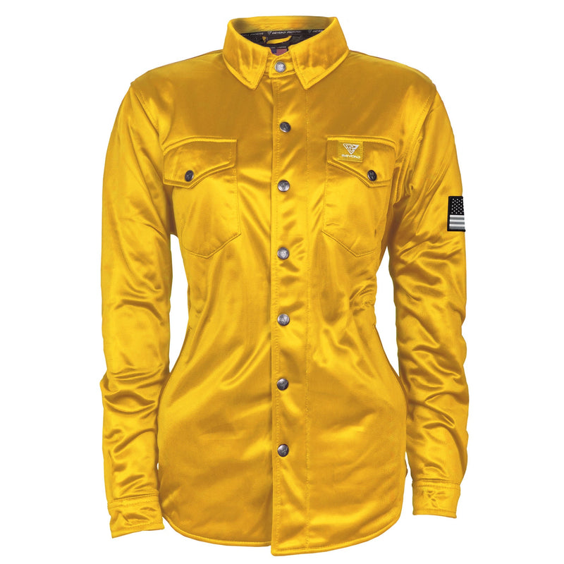 Load image into Gallery viewer, Ultra Protective Shirt for Women - Yellow Solid
