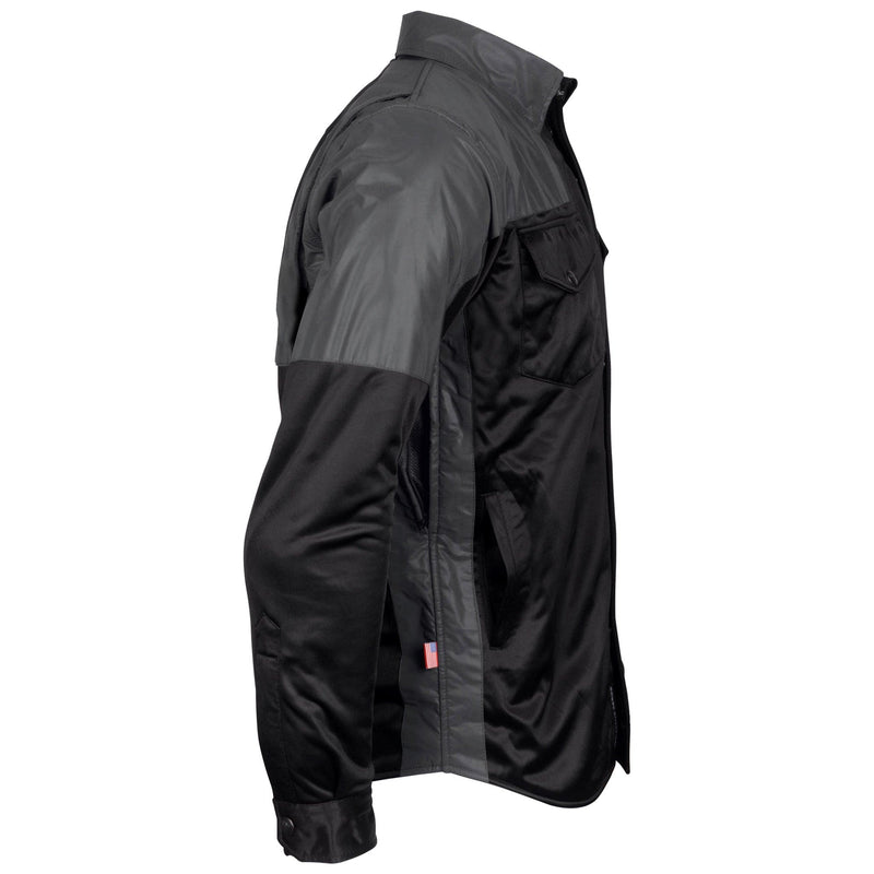 Load image into Gallery viewer, Ultra Reflective Shirt &quot;Nightfall Nebula&quot; - Black with Pads
