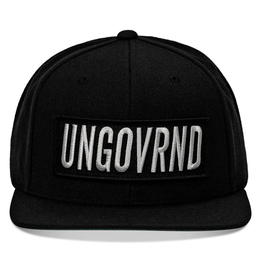 Ungovrnd Oversized Patch Flatbill SnapBack Hat