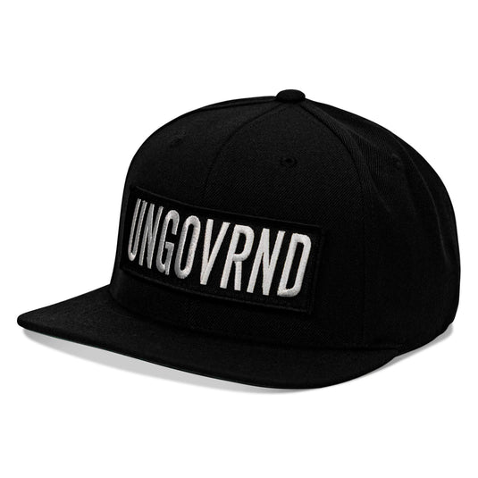 Ungovrnd Oversized Patch Flatbill SnapBack Hat
