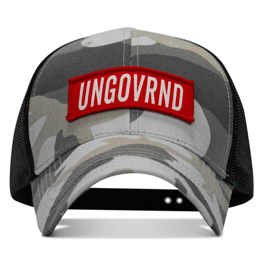 Ungovrnd Red Patch Snapback Hat