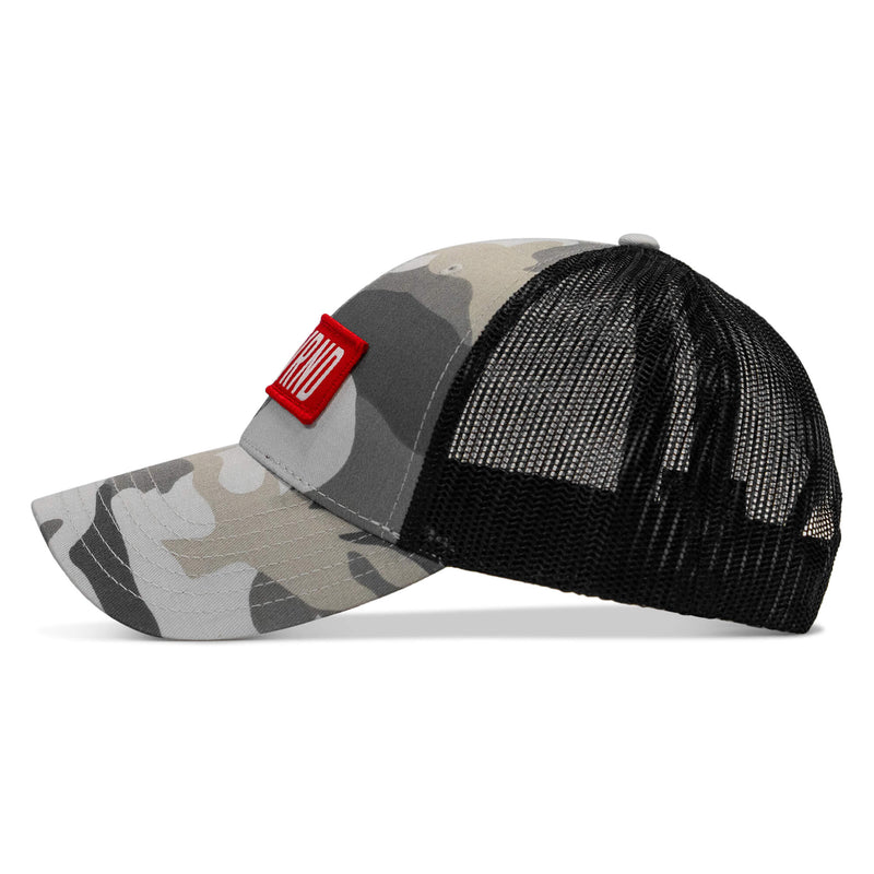 Load image into Gallery viewer, Ungovrnd Red Patch Snapback Hat
