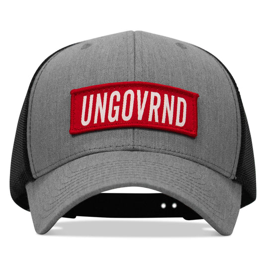 Ungovrnd Red Patch Snapback Hat