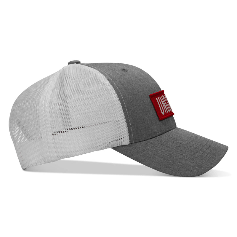 Load image into Gallery viewer, Ungovrnd Red Patch Snapback Hat
