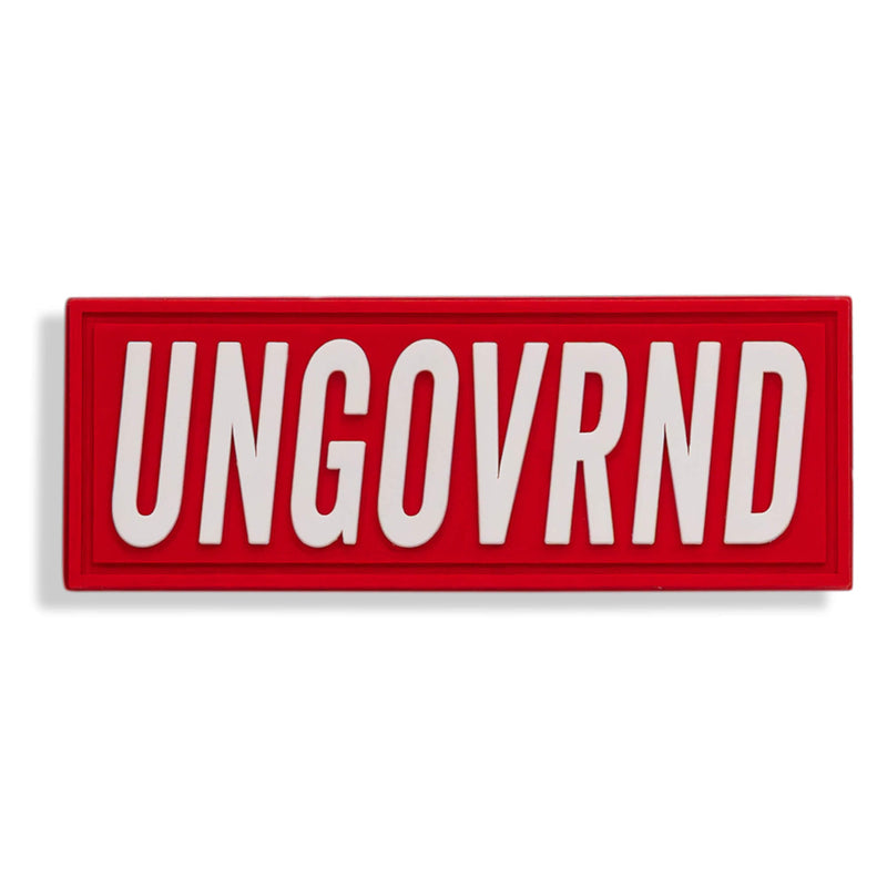 Load image into Gallery viewer, Ungovrnd Red PVC Patch
