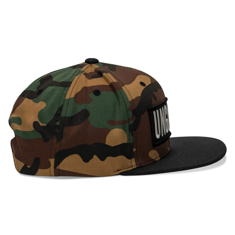 Load image into Gallery viewer, Ungovrnd Oversized Patch Flatbill SnapBack Hat
