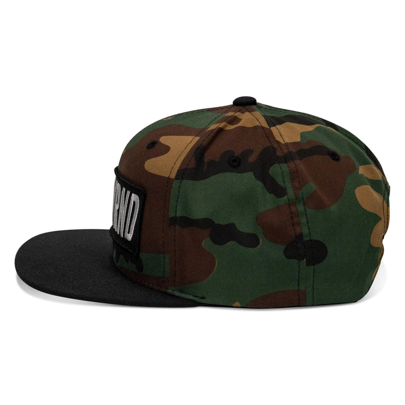 Load image into Gallery viewer, Ungovrnd Oversized Patch Flatbill SnapBack Hat
