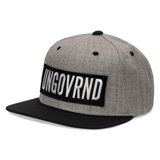 Ungovrnd Oversized Patch Flatbill SnapBack Hat
