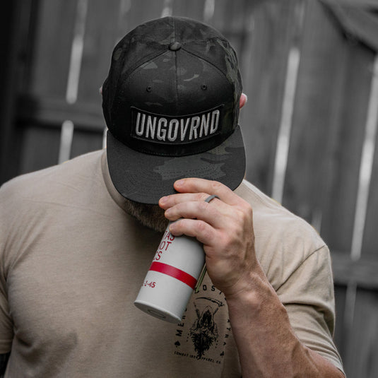 Ungovrnd Oversized Patch Flatbill SnapBack Hat