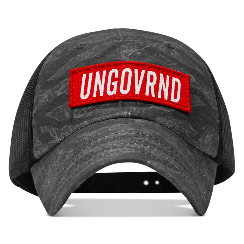 Load image into Gallery viewer, Ungovrnd Patch Tactical Ripstop Mesh Snapback Hat
