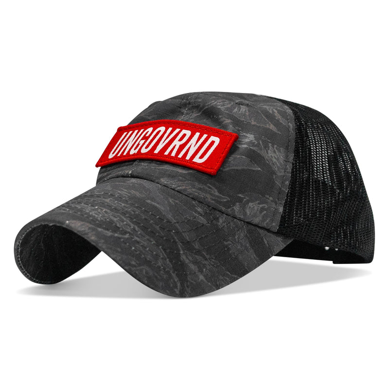 Load image into Gallery viewer, Ungovrnd Patch Tactical Ripstop Mesh Snapback Hat
