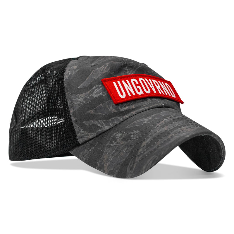 Load image into Gallery viewer, Ungovrnd Patch Tactical Ripstop Mesh Snapback Hat
