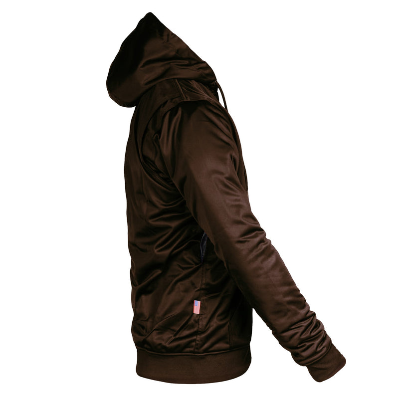Load image into Gallery viewer, ‌Brown Solid Ultra Protective Hoodie
