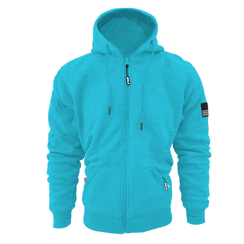 Load image into Gallery viewer, Protective Fleece Unisex Hoodie - Sky Blue
