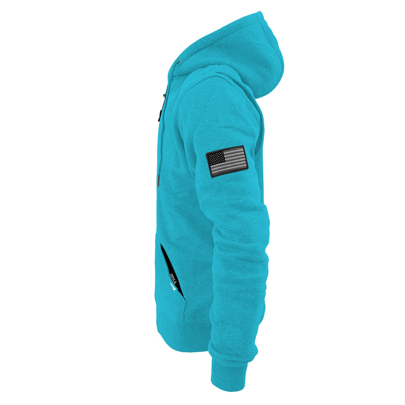 Load image into Gallery viewer, Protective Fleece Unisex Hoodie - Sky Blue
