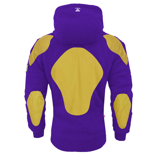 Protective Fleece Unisex Hoodie - Purple