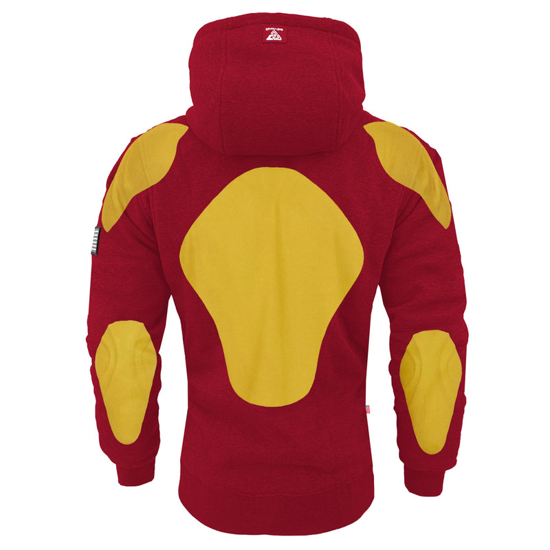 Load image into Gallery viewer, Protective Fleece Unisex Hoodie - Red Maroon
