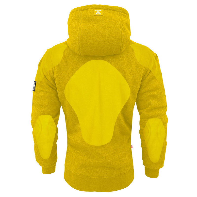 Load image into Gallery viewer, Protective Fleece Unisex Hoodie - Yellow
