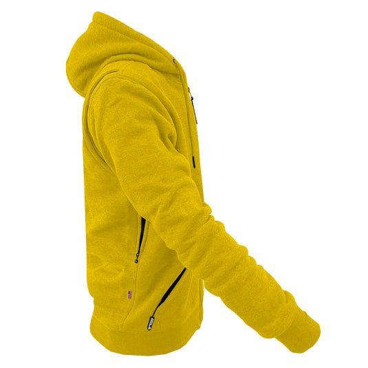 Protective Fleece Unisex Hoodie - Yellow