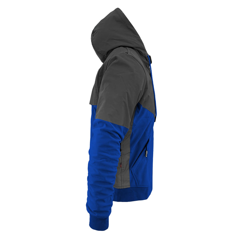 Load image into Gallery viewer, SoftShell Reflective Blue Nebula Hoodie
