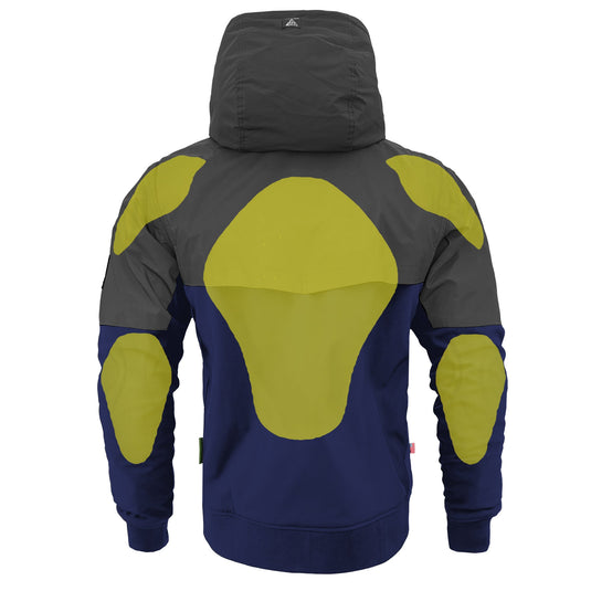 SoftShell Reflective Navy Blue Nebula Hoodie